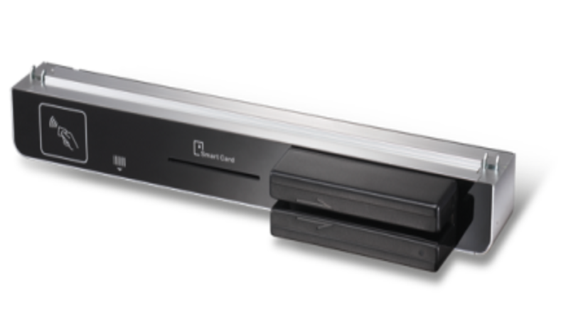 2D Barcode reader + RFID + SCR